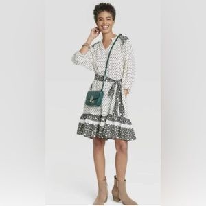 Knox rose v-neck 3/4 sleeve dress